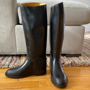 Equistrian style rain boots, Aigle